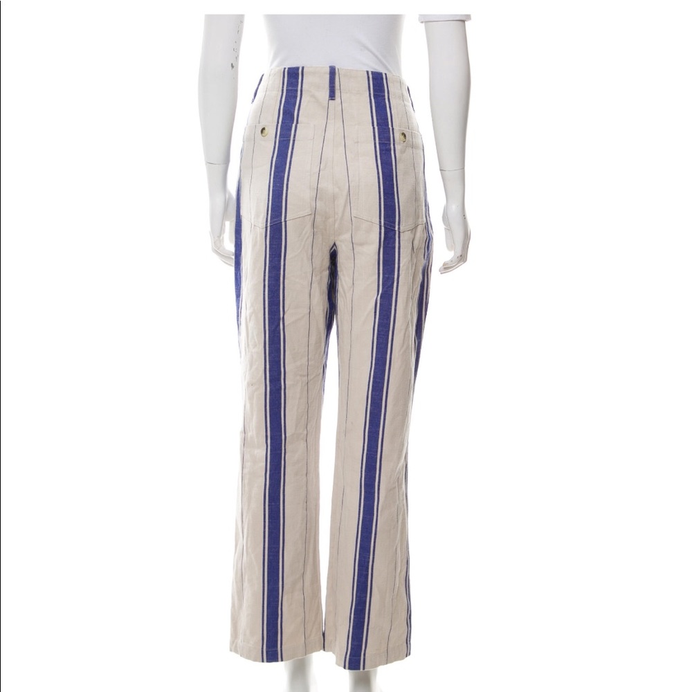 Dôen striped straight leg pants Size 26 - Picture 4 of 7